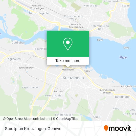 Stadtplan Kreuzlingen map