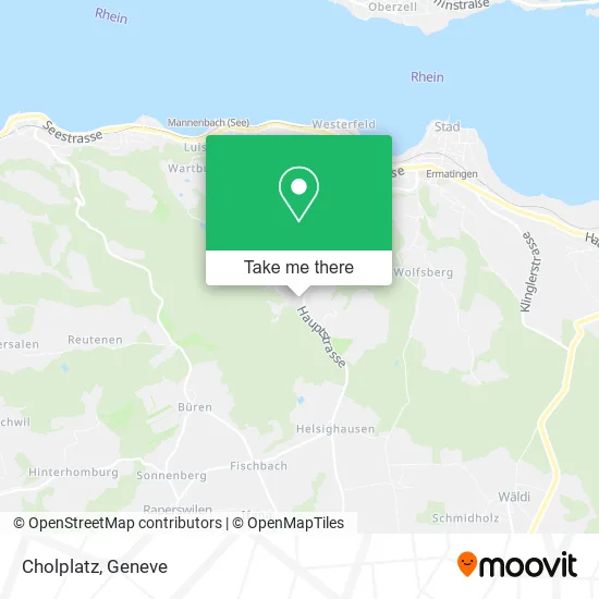 Cholplatz map