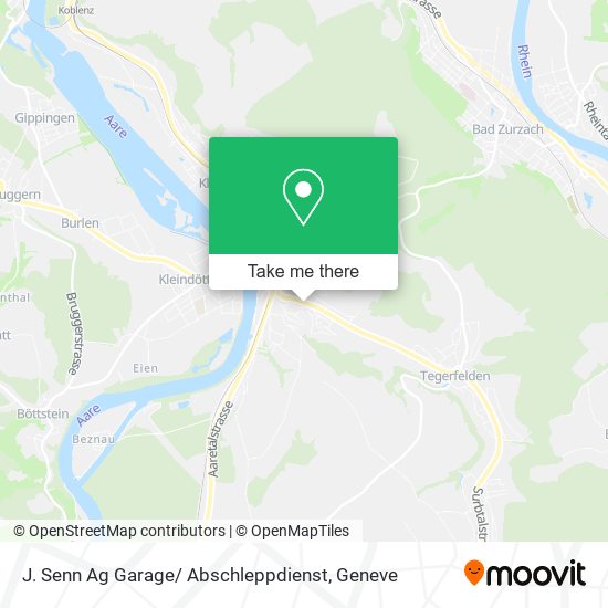 J. Senn Ag Garage/ Abschleppdienst map