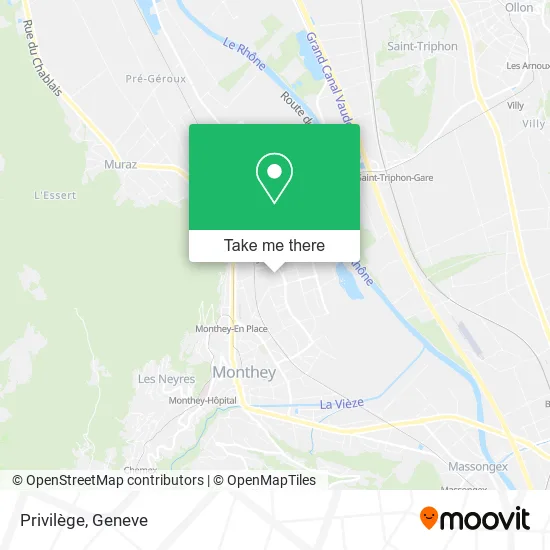 Privilège map