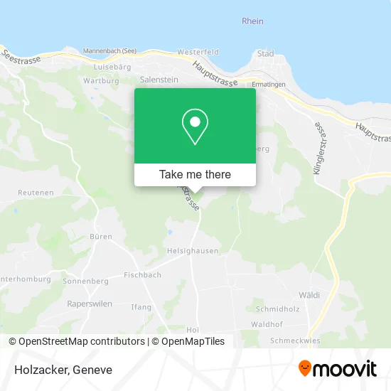 Holzacker map