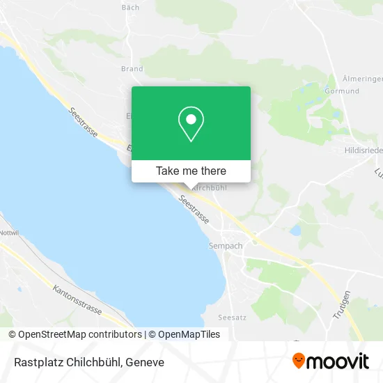 Rastplatz Chilchbühl map