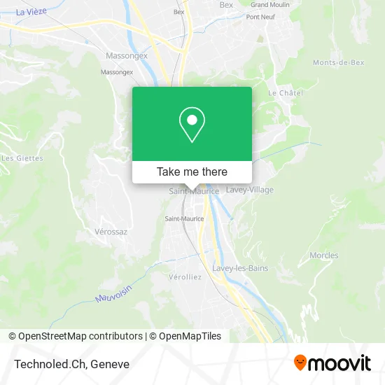Technoled.Ch map