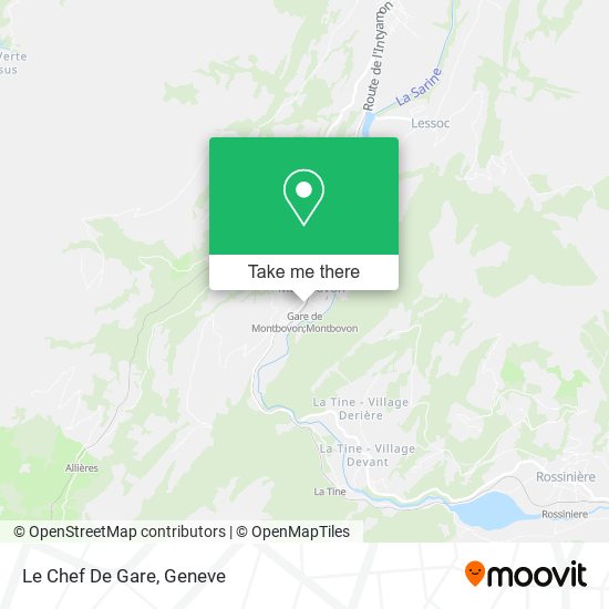 Le Chef De Gare map