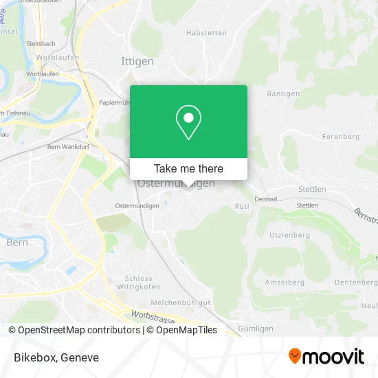 Bikebox map