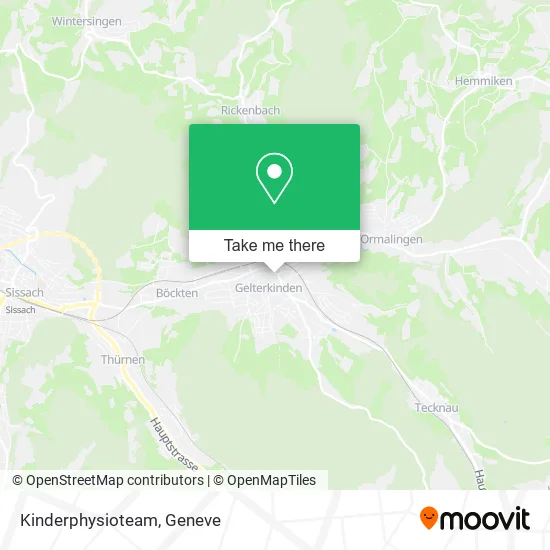 Kinderphysioteam map