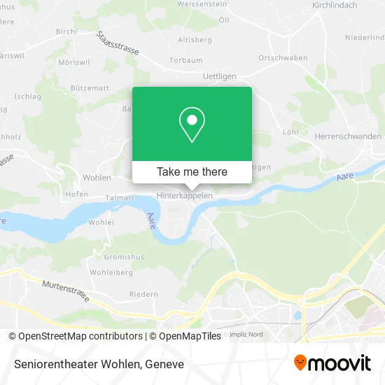 Seniorentheater Wohlen map