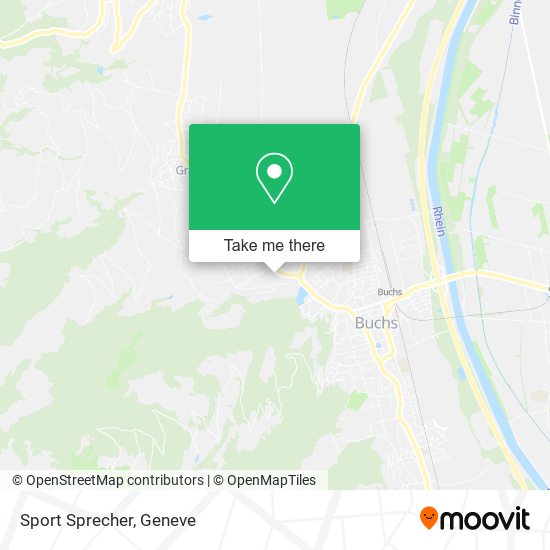 Sport Sprecher map