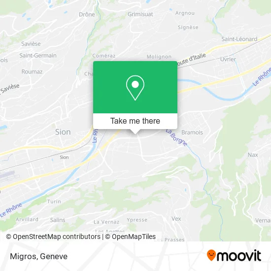 Migros map