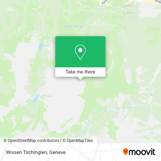 Wissen Tschinglen map
