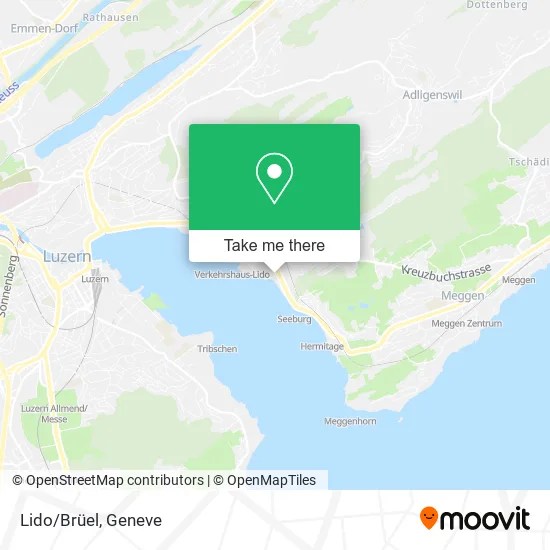Lido/Brüel map