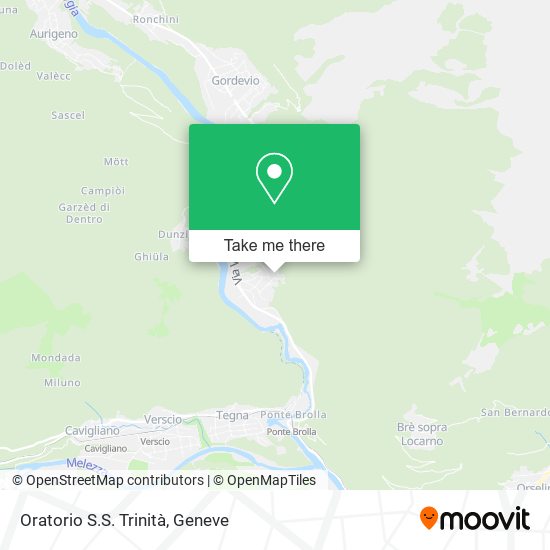 Oratorio S.S. Trinità map
