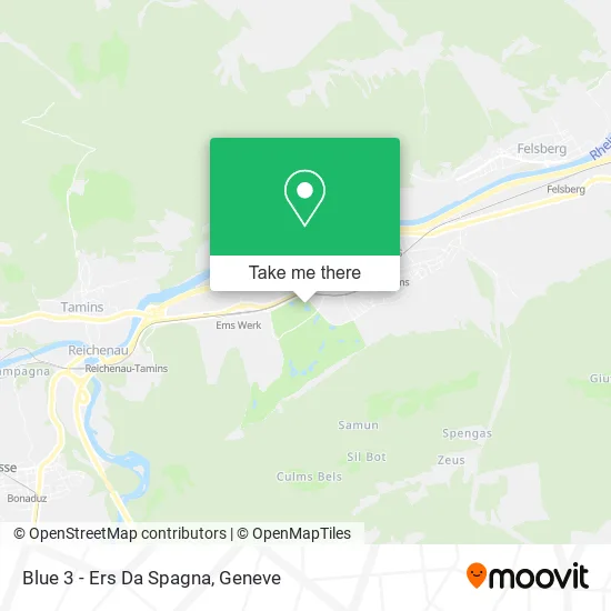 Blue 3 - Ers Da Spagna map