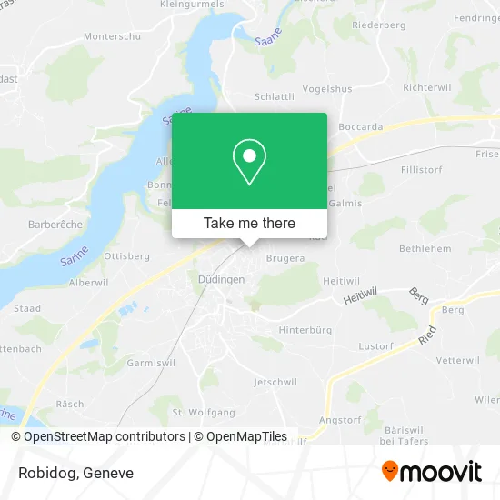 Robidog map