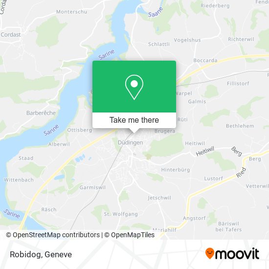 Robidog map