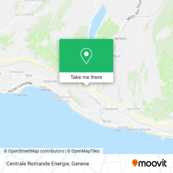 Centrale Romande Energie map