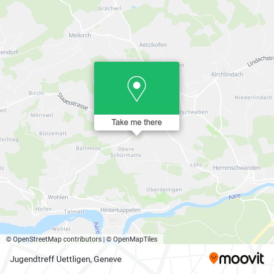 Jugendtreff Uettligen map