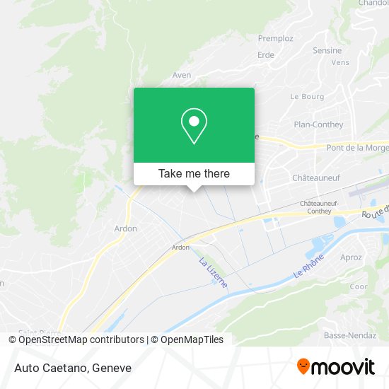 Auto Caetano map