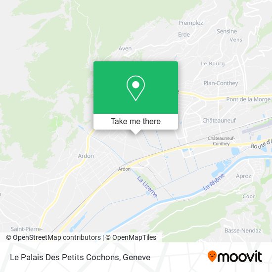 Le Palais Des Petits Cochons map