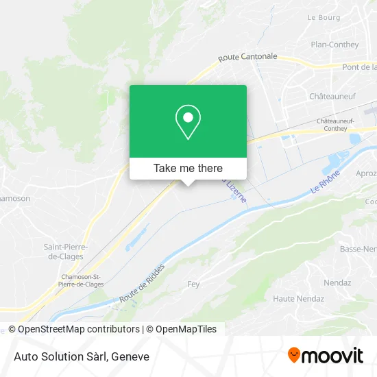 Auto Solution Sàrl map