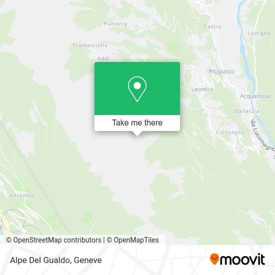 Alpe Del Gualdo map