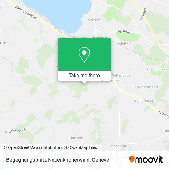 Begegnungsplatz Neuenkircherwald map