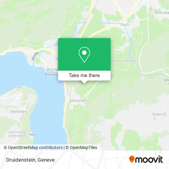 Druidenstein map