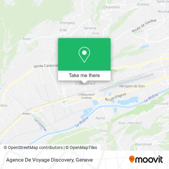 Agence De Voyage Discovery map