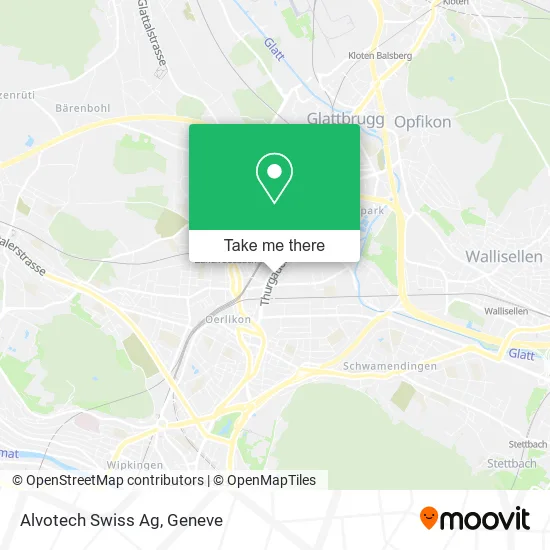 Alvotech Swiss Ag map