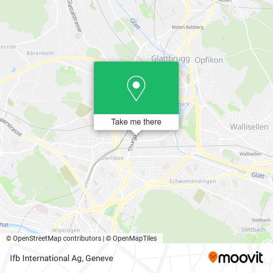 Ifb International Ag map