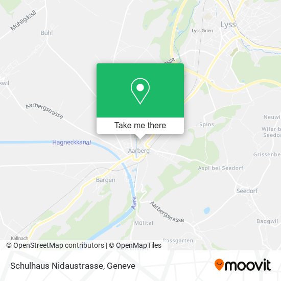 Schulhaus Nidaustrasse map