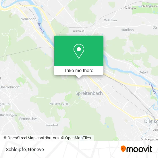 Schleipfe map