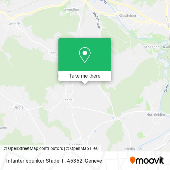 Infanteriebunker Stadel Ii, A5352 map