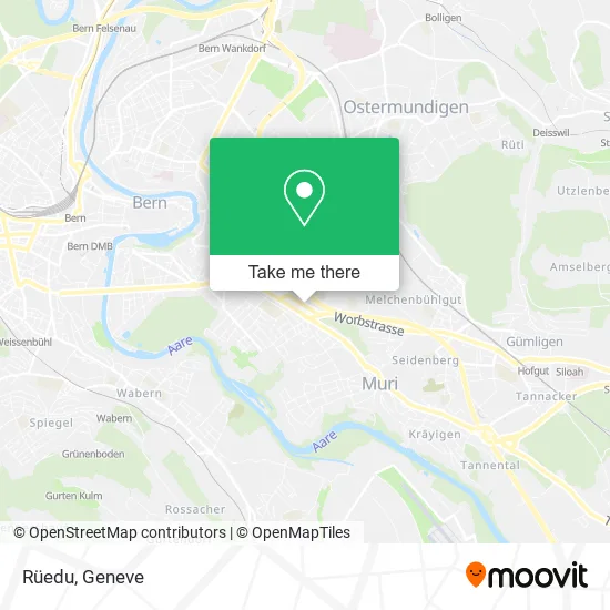 Rüedu map