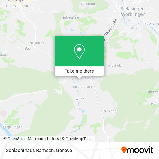 Schlachthaus Ramsen map