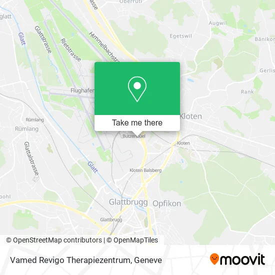 Vamed Revigo Therapiezentrum map