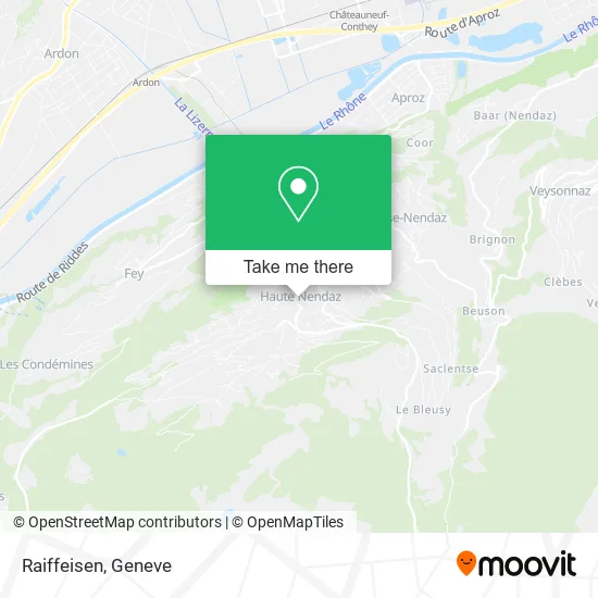 Raiffeisen map