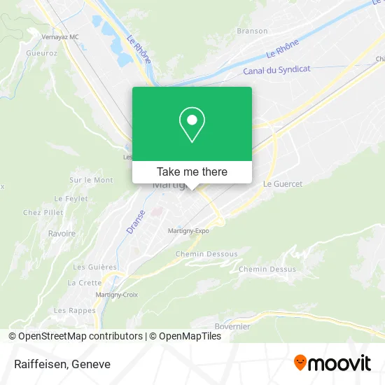 Raiffeisen map