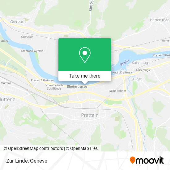 Zur Linde map