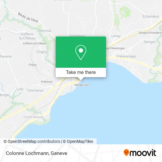 Colonne Lochmann map