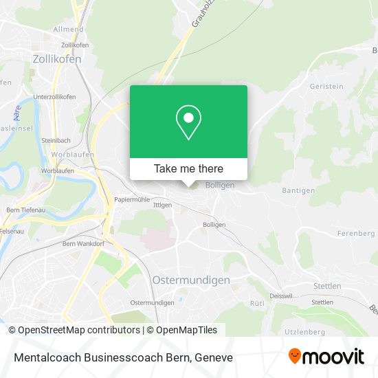Mentalcoach Businesscoach Bern map