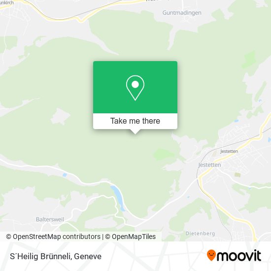 S´Heilig Brünneli map