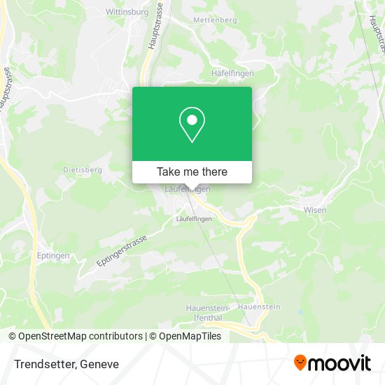 Trendsetter map