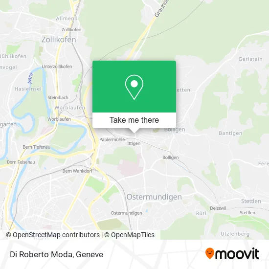 Di Roberto Moda map