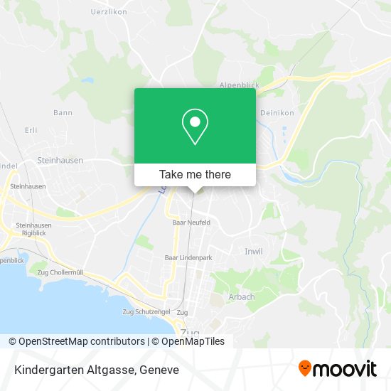 Kindergarten Altgasse map