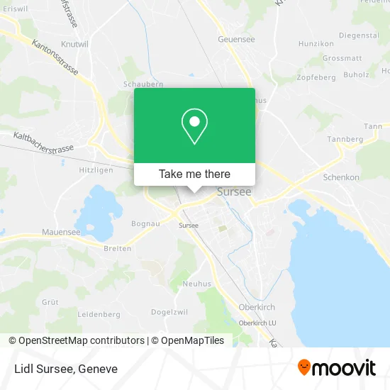Lidl Sursee map