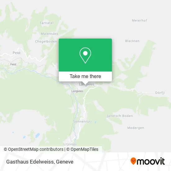 Gasthaus Edelweiss map