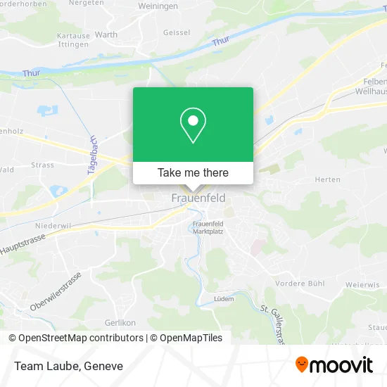 Team Laube map