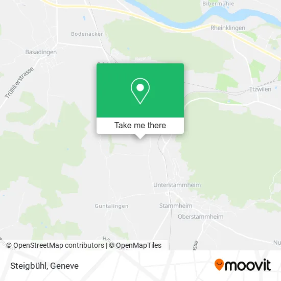 Steigbühl map