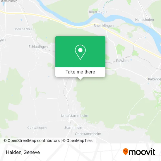 Halden map